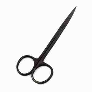 กรรไกรตัดเยื่อไอริสคุณภาพสูง ออกแบบโค้งงอ ใช้สำหรับผ่าตัด ตัดเยื่อเย็บด้วยมือ ผลิตจากเหล็ก ได้รับการรับรองมาตรฐาน CE ระดับ Class I - Product Image 4