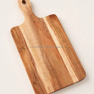 Bloc à découper rectangulaire en bois fait main, écologique, avec épaisseur personnalisée, lavable au lave-vaisselle, pour usage domestique et hôtelier, en stock - Product Image 6