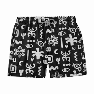 กางเกงขาสั้นชายหาดเอวกลาง ดีไซน์ใหม่ทั้งหมด แฟชั่นทันสมัย ขนาดสั่งตัดได้ ผ้าซาติน ขายส่งสำหรับผู้ค้าปลีก เสื้อผ้าชายหาด ระบายอากาศได้ดี - Product Image 4