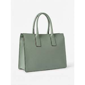 Borsa a Spalla Strutturata in Vera Pelle Dollaro Art. 26045-Accessorio Femminile Fatto a Mano in Italia - Product Image 3