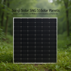 Panel Solar Monocristalino PERC de Media Celda SNG 550 de 550W de Sungi Solar para Uso Industrial y Doméstico - Product Image 3