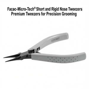 แหนบปลายสั้นและปลายแข็ง Facom-Micro-Tech แหนบคุณภาพพรีเมียมสำหรับการตกแต่งทรงผมอย่างแม่นยำ - Product Image 3