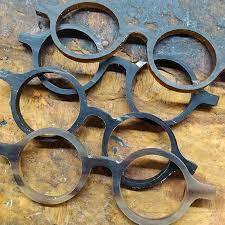Siêu chất lượng trâu sừng người đàn ông kính quang học khung handmade sừng tùy chỉnh thiết kế logo sừng trâu Kính mát - Product Image 6