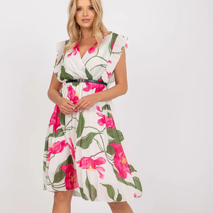 Ropa de mujer Vestidos casuales Vestido elegante Vintage Estampado de flores Mini Vestido sexy de manga larga Vestidos casuales para mujer - Product Image 1