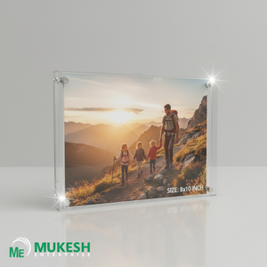 Marco de Fotos Acrílico Flotante de Primera Calidad 8*10, Resistente a los Rayos UV y a los Arañazos, para Exhibición en Pared/Mesa, Hogar, Oficina, Arte, Imágenes - Product Image 5