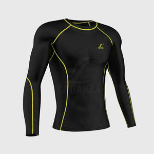 Logotipo personalizado Bajo Moq Hombres Gimnasio Ropa Uniforme de compresión Nueva llegada Uniforme de compresión en el precio razonable - Product Image 4