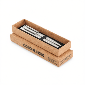 Set de Regalo Sostenible Graz Pens, Merchandising de Acero Reciclado - Product Image 3