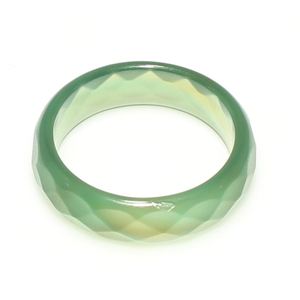 Green Agate Natural Stone <b>Ring</b> Loose <b>Crystal</b> Nature Product - Product Image 2