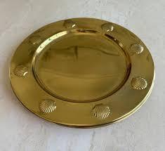 Assiettes en verre populaires pour la décoration de banquet de mariage assiettes de chargeur en laiton assiettes de chargeur de vaisselle transparente de luxe en gros - Product Image 6