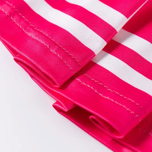 ชุดเชียร์ลีดเดอร์โพลีเอสเตอร์ระบายอากาศชุดสองชิ้นคอวีแขนกุดสำหรับผู้หญิงไปโรงเรียนและมหาวิทยาลัย - Product Image 4