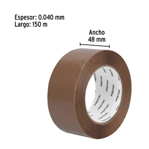Nastro da imballaggio alla cannella Pretul 48mm X 150m 6 unità Per scatola ad alta aderenza categoria di prodotto - Product Image 2