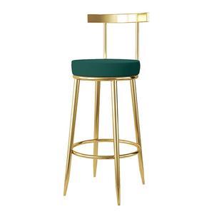 Latest Design Luxury Modern Bar Chair High Quality White Soft Metal Frame Strong & Eco-Friendly Comfort Seating for Hotel Bar - Product Image 4