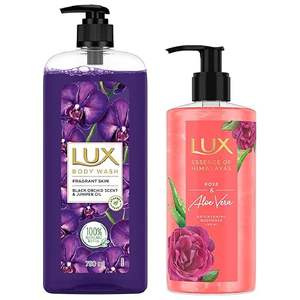 Lu x เครื่องล้างผิวหอมกลิ่นกล้วยไม้สีดำและกลิ่นจูนิเปอร์ออยล์ซูเปอร์เซนต์ XL ขวดปั๊มที่มีกลิ่นหอมยาวนาน - Product Image 6