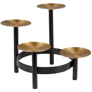 Portavelas de Metal de lujo moderno, para el hogar Decoración elegante, diseño de relámpago estilista para boda, Navidad, ocasiones especiales diarias - Product Image 1