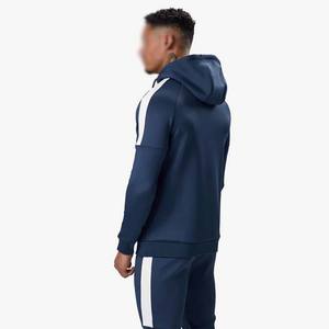 Chándal de hombre personalizado de alta calidad al por mayor, trajes para correr de poliéster 100%, chándales transpirables para ropa deportiva de otoño e invierno - Product Image 4