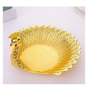 Excellent Design Peacock Design Dry Fruit <b>Metal</b> <b>Bowl</b> Dining Table Decor Gold Plated <b>Bowl</b> Home Decorative Brass <b>Bowl</b> Wedding - Product Image 2