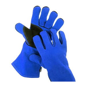2025 cómodos guantes de soldadura de cuero compatibles con pantalla táctil guantes de Palma de pistola para elegantes guantes de cuero ecológicos - Product Image 2