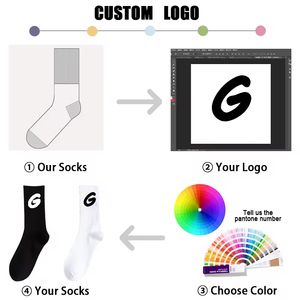 Wholesale Elite Unisex Quick Dry Athletic <b>Socks</b> for <b>Men</b> Custom <b>Sports</b> <b>Socks</b> with Digital Printing for Basketball Gym Exercise - Product Image 4