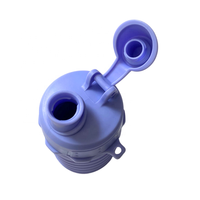 Bouteille d'eau pliable 12oz voyage logo de haute qualité personnalisé avec le service OEM prix d'usine