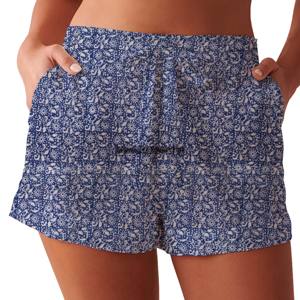 Vêtements imprimés pour femmes, shorts imprimés d'été pour femmes, tissu 100% coton, imprimé à la main - Product Image 1