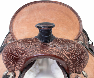 Juego de tachuelas de cuero genuino de primera calidad, monturas de carreras occidentales e inglesas para montar a caballo - Product Image 4