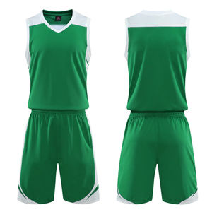Uniforme de Baloncesto Personalizado al por Mayor, Conjunto Completo Nuevo, Camisetas y Pantalones Cortos de Equipo Lisos, Opción de Tallas Grandes, Ropa de Baloncesto Personalizada - Product Image 3