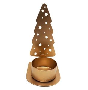 Soporte de luz en T de diseño moderno, portavelas de hierro hecho a mano con acabado marrón, decoración de lujo para el hogar para ocasiones de Pascua - Product Image 6