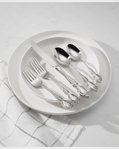 Elegante juego de cubiertos de acero inoxidable contemporáneo perfecto para mejorar el ambiente de la cocina moderna y la configuración de la mesa de comedor - Product Image 6