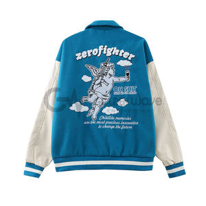 Veste universitaire d'hiver formelle personnalisée unisexe de performance décontractée rose brodée personnalisée Sweat-shirt zippé en toile respirante - Product Image 2