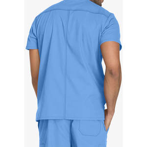 Hospital Scrubs Enfermera Spandex Mujeres y hombres Enfermería Hombres Médico Scrubs Cuidado DE LA SALUD Uniforme - Product Image 3