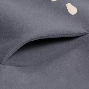 2022 otoño nuevos hombres Casual de manga larga 3D Puff impresión Sudadera con capucha de algodón y poliéster para el invierno - Product Image 4