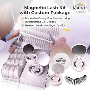 <span class=keywords><strong>Cils</strong></span> <span class=keywords><strong>magnétiques</strong></span> 3D en <span class=keywords><strong>faux</strong></span> vison, sans colle ni eye-liner, très demandés - Product Image 3