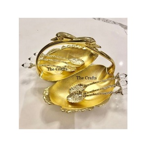 Bol à fruits décoratif en aluminium couleur or avec bol à chocolats et noix de qualité exclusive au prix le plus bas - Product Image 6