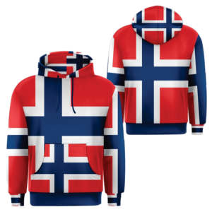 Sweat-shirt à capuche unisexe imprimé drapeau personnalisé Vente en gros Fabricant de vêtements Fabricant de streetwear haut de gamme - Product Image 4