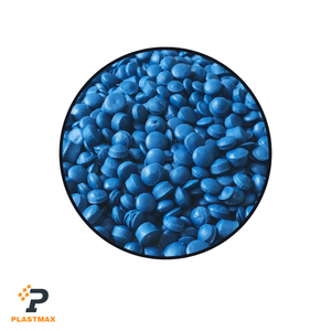 Granulés de plastique HDPE de qualité injection, couleur bleue, best-seller, granulés de plastique HDPE de qualité injection à bas prix - Product Image 1