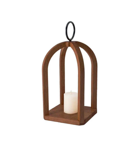 Acacia Wood Creative <b>Candle</b> Holder Wood Craft Vintage Wooden <b>Tea</b> Light <b>Candle</b> Holder for Home Restaurant Items - Product Image 1