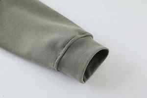 Sweatshirts zippés épais Logo personnalisé Veste polaire bouffante surdimensionnée Sweat à capuche en coton et polyester de meilleure qualité pour hommes - Product Image 3