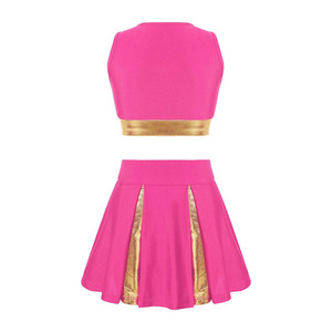 2024 último diseño uniforme de porristas escolares al por mayor traje de porristas de talla grande - Product Image 2