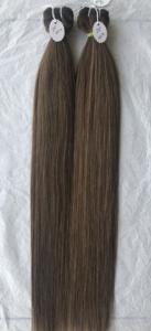 Máquina virgen de templo malayo sin procesar, trama lisa y Lisa, color n. ° 14, cutícula de súper calidad alineada, precio al por mayor, paquete de cabello - Product Image 3