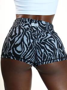 Pantalones cortos deportivos de secado rápido para mujer, pantalones cortos de Yoga para entrenamiento, gimnasio personalizado, deporte, entrenamiento, ropa de yoga sin costuras, Yoga, correr, gimnasia - Product Image 2