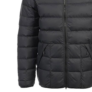 Chaqueta de Invierno de Color Sólido para Hombre al por Mayor, Chaqueta con Logotipo Personalizado, Chaqueta Acolchada, Envío DDP - Product Image 3