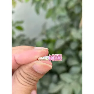 Anillo de Plata 925 con Zafiro Natural, Ajustable, Joyería Fina con Encanto y Piedra Preciosa, Regalo para Ocasiones Especiales, Anillo con Forma de Número y Animal - Product Image 2