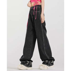 Nuevos Jeans de Mezclilla Holgados para Hombre, Estilo Casual, Lavados y Desgastados, 100% Algodón, Personalizables, Venta al Por Mayor - Product Image 5