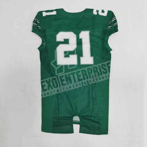 Maillot de football américain confortable de qualité supérieure uni fabriqué au Pakistan uniforme de maillot de football américain - Product Image 5