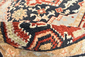 Ensemble de tapis en laine rectangulaire grand format Oushak de luxe, fait à la main, design floral moderne traditionnel, antidérapant, poils moyens pour la maison, salon - Product Image 6