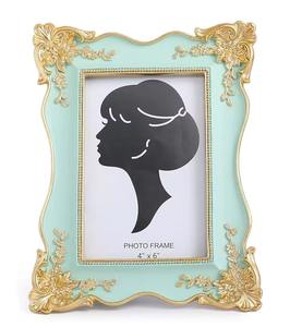 Cadre photo en métal et verre couleur dorée Albums photo et accessoires de style moderne pour décoration de table Cadre en métal - Product Image 2