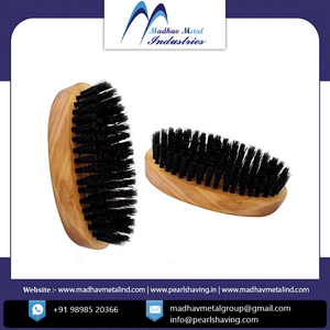 แปรงเคราไม้ขนาดกะทัดรัดพร้อมด้ามจับไม้ - Product Image 4