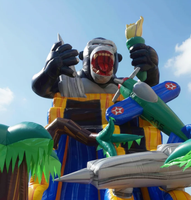 Nouvelle conception de toboggan aquatique gonflable commercial APE Escape avec piscine pour les fêtes et les entreprises