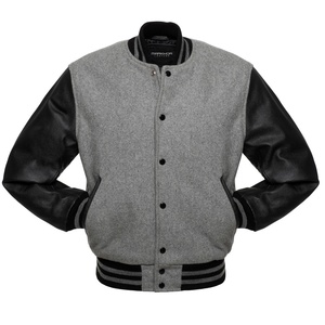 Varisty Jackets Corps en laine avec manches en cuir-Entièrement sur mesure-N'importe quelle couleur n'importe quelle conception - Product Image 1