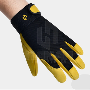 ถุงมือนิรภัยที่ได้คะแนนดีที่สุดสำหรับงานก่อสร้างและงานกลางแจ้งด้ามจับแข็งแรงกันลื่นพร้อมโลโก้ป้องกันมือและแขนออกแบบได้ตามต้องการ - Product Image 5